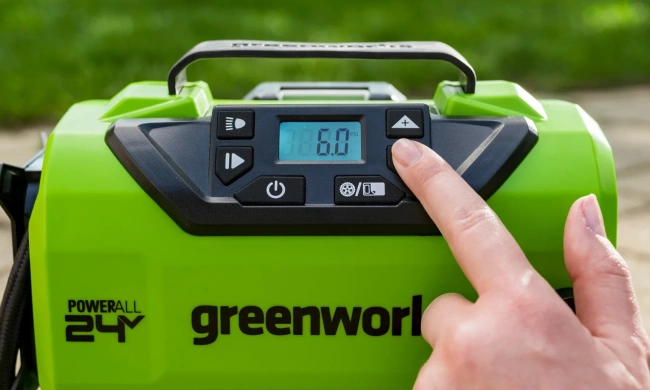 Компрессор Greenworks ACG301 24V аккумуляторный 