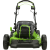 Газонокосилка самоходная Greenworks GC82LM51SP2 82V аккумуляторная