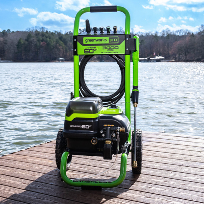 Мойка высокого давления Greenworks GDPW60DP 60V аккумуляторная 