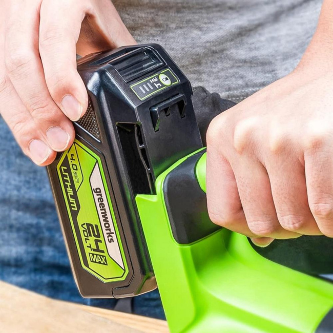 Шлифовальная машина ленточная Greenworks G24BS 24V аккумуляторная