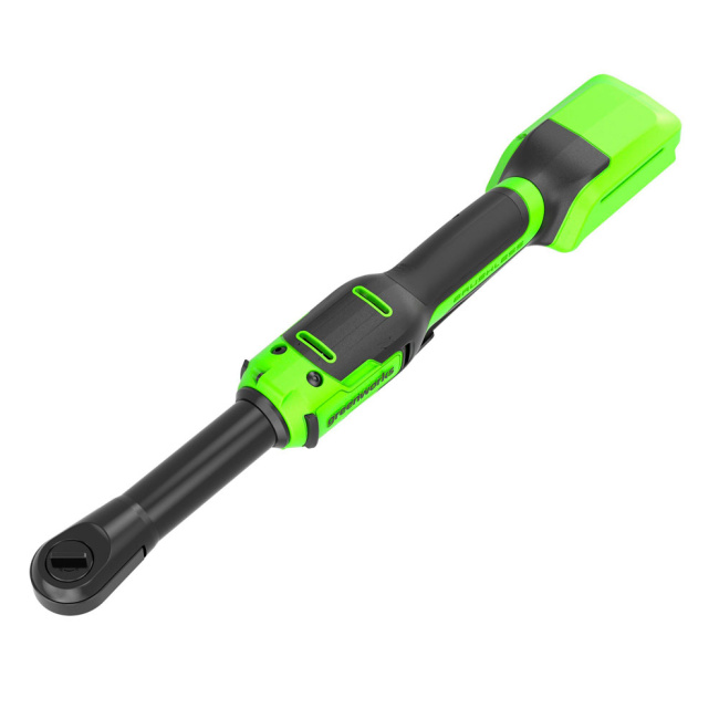 Гайковерт-трещотка удлиненная Greenworks GD24RWX 24V аккумуляторная
