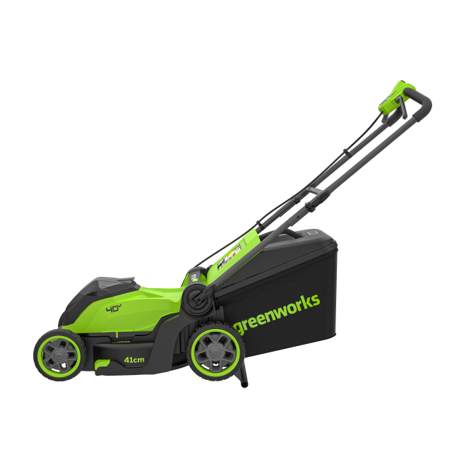 Газонокосилка Greenworks GD40LM411 40V аккумуляторная