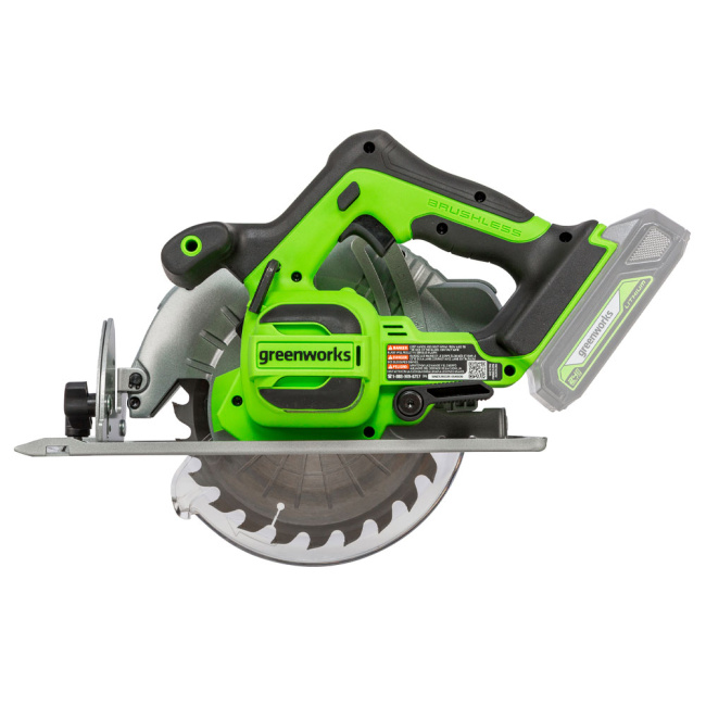 Пила циркулярная Greenworks GD24CS 24V аккумуляторная