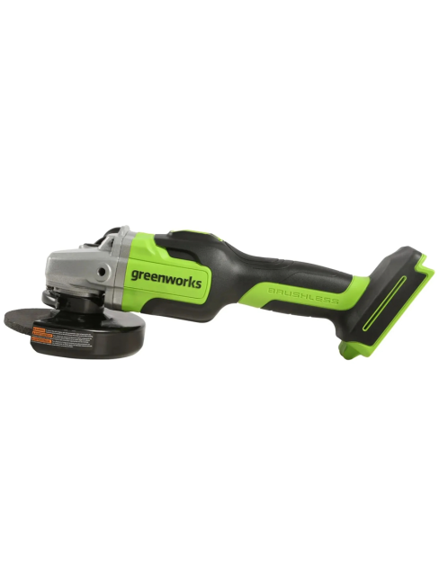Шлифовальная машина угловая Greenworks GD24AG 24V аккумуляторная