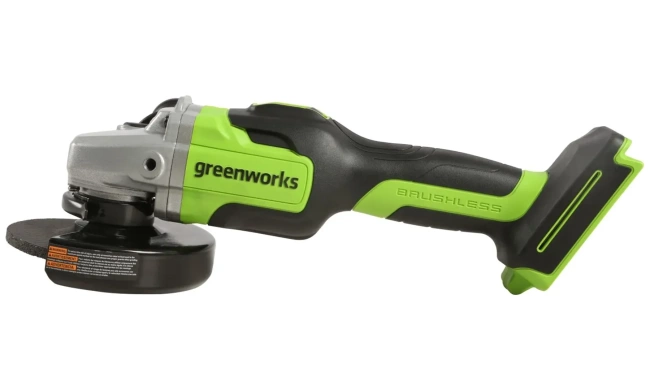 Шлифовальная машина угловая Greenworks GD24AG 24V аккумуляторная 