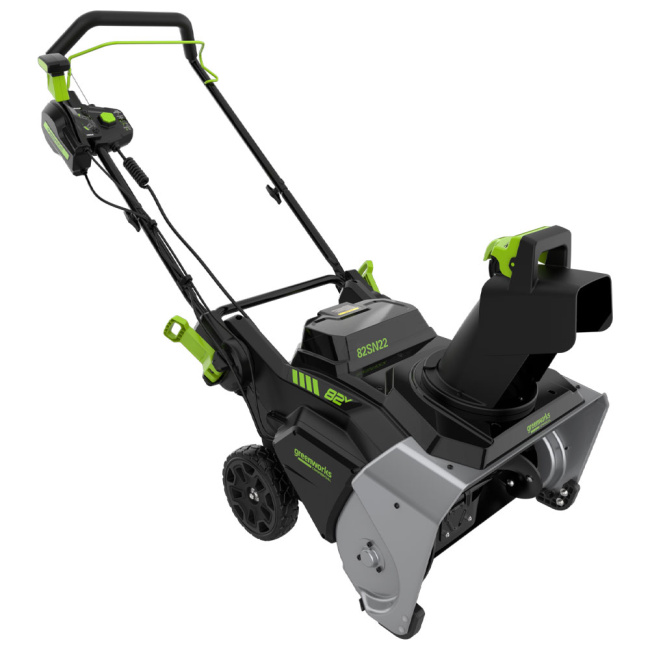 Снегоуборщик Greenworks 82SN22 82V аккумуляторный 