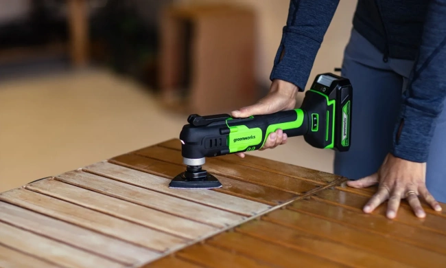 Реноватор Greenworks G24MT 24V аккумуляторный 