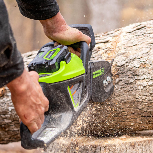 Пила цепная Greenworks GD60CS25 60V аккумуляторная