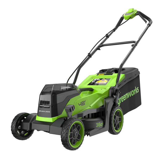 Газонокосилка Greenworks GD24X2LM361 24V аккумуляторная