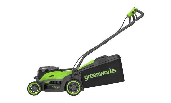 Газонокосилка Greenworks GD24X2LM361 24V аккумуляторная