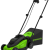 Газонокосилка Greenworks GD1200LM32 электрическая