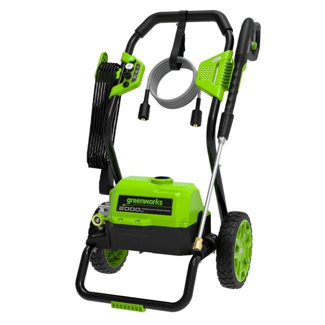 Мойка высокого давления Greenworks GPW2000 электрическая 
