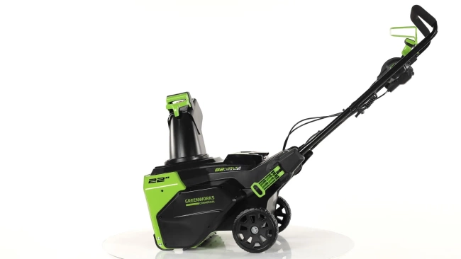 Снегоуборщик Greenworks GD82ST 82V аккумуляторный 