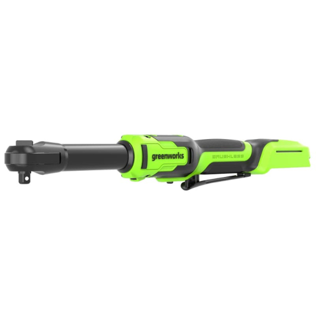 Гайковерт-трещотка удлиненная Greenworks GD24RWX 24V аккумуляторная