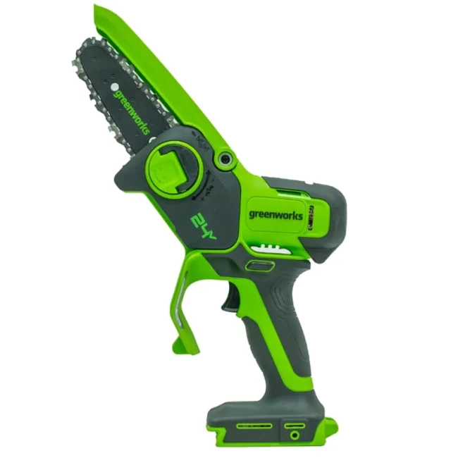 Мини-пила цепная Greenworks G24MCS10 24V аккумуляторная 