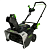 Снегоуборщик Greenworks 82SN22 82V аккумуляторный 