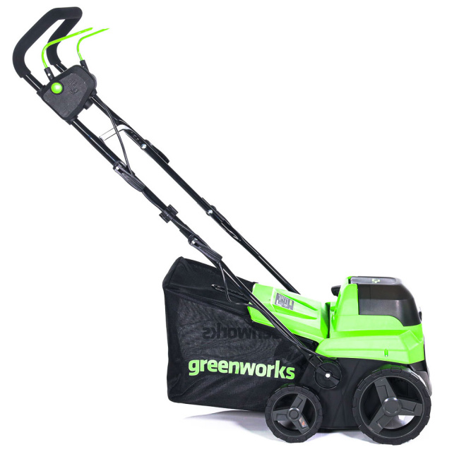Аэратор скарификатор Greenworks GD40SC38II 40V аккумуляторный