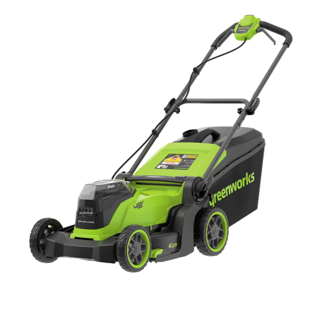 Газонокосилка Greenworks GD24X2LM411 24V аккумуляторная