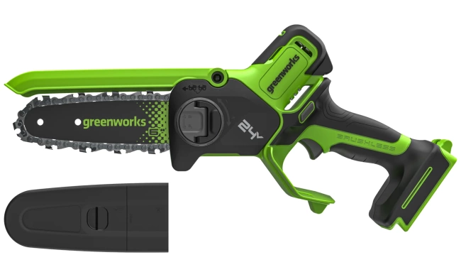 Мини-пила цепная Greenworks GD24CS15 24V аккумуляторная