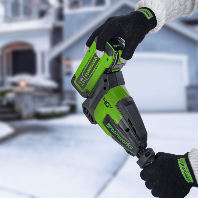 Снегоуборщик Greenworks GD40SS2 40V аккумуляторный