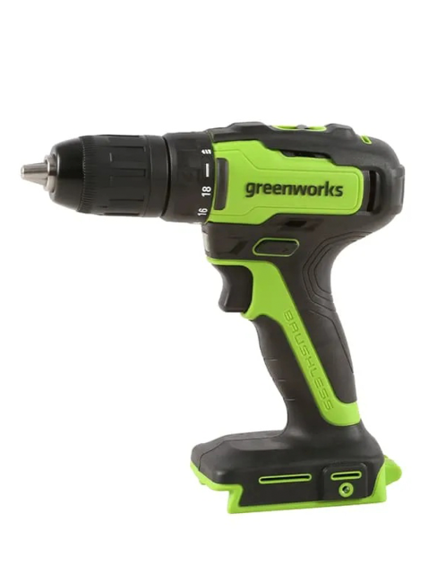 Дрель-шуруповерт Greenworks GD24DD35 24V аккумуляторная