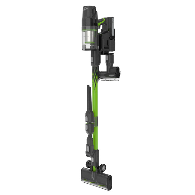 Пылесос вертикальный Greenworks GD24SV 24V аккумуляторный, АКБ 4 Ач + ЗУ 8А