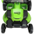 Газонокосилка самоходная Greenworks GD60LM61 60V аккумуляторная