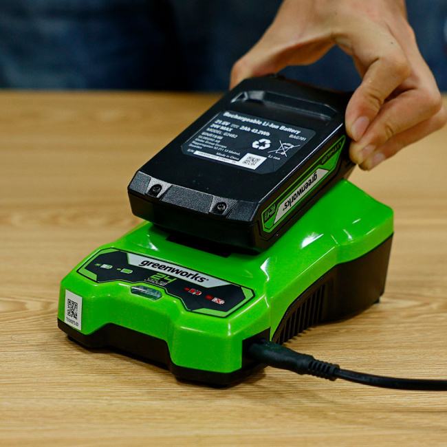 Зарядное устройство Greenworks G24С4 24V