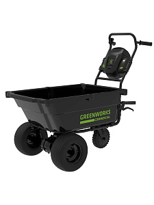Тележка садовая Greenworks 82GC 82V аккумуляторная