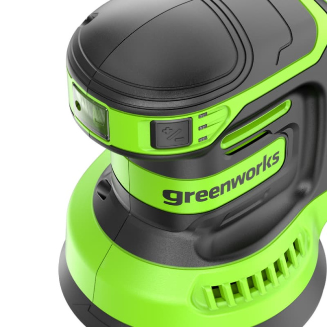 Эксцентриковая шлифмашина аккумуляторная Greenworks OS325 24V