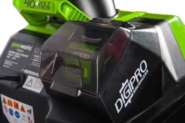 Снегоуборщик Greenworks GD40ST 40V аккумуляторный 