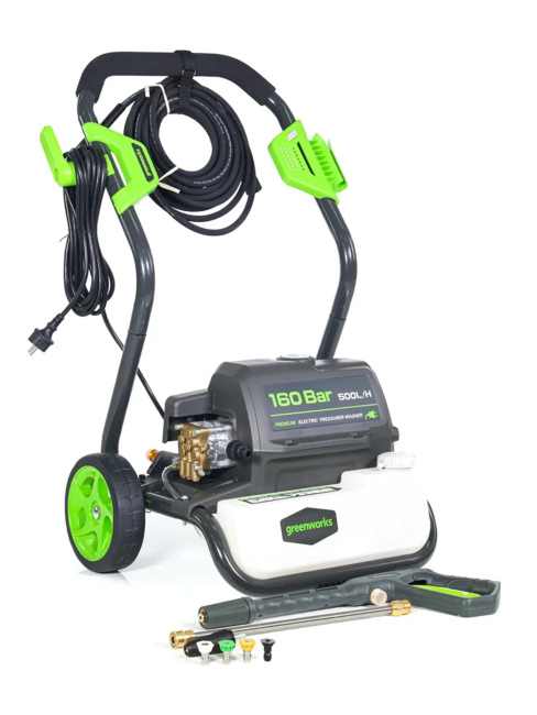Мойка высокого давления Greenworks GPWG8II электрическая 