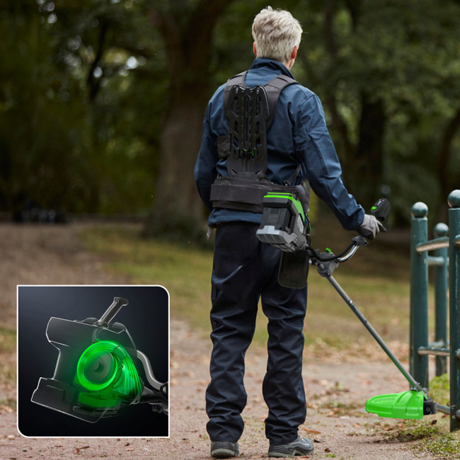 Триммер Greenworks TB201H 82V аккумуляторный 