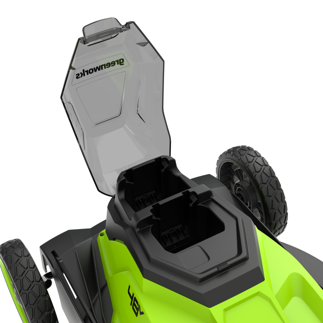 Газонокосилка Greenworks GD24X2LM411 24V аккумуляторная