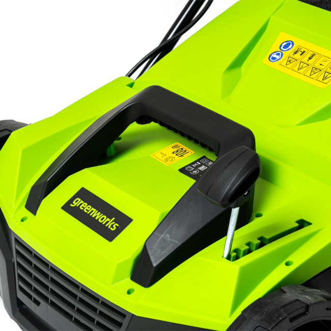 Аэратор-скарификатор Greenworks GDT15 электрический