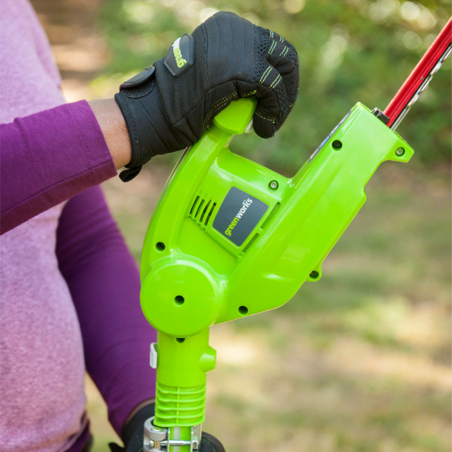 Кусторез штанговый Greenworks G24PH51 24V аккумуляторный