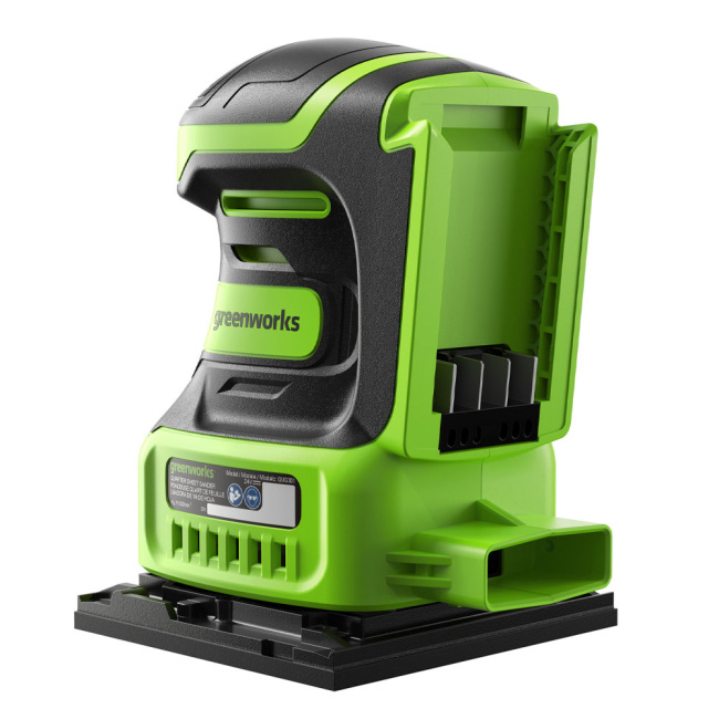 Шлифовальная машина плоская Greenworks G24SS14 24V аккумуляторная