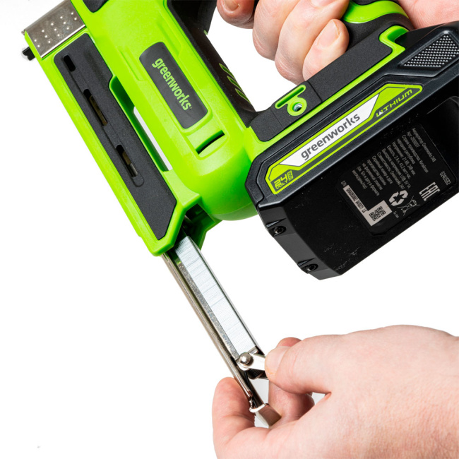 Степлер Greenworks G24CS10 24V аккумуляторный