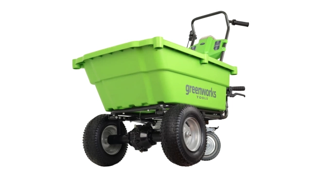 Тележка садовая самоходная Greenworks G40GCK4 40V аккумуляторная 