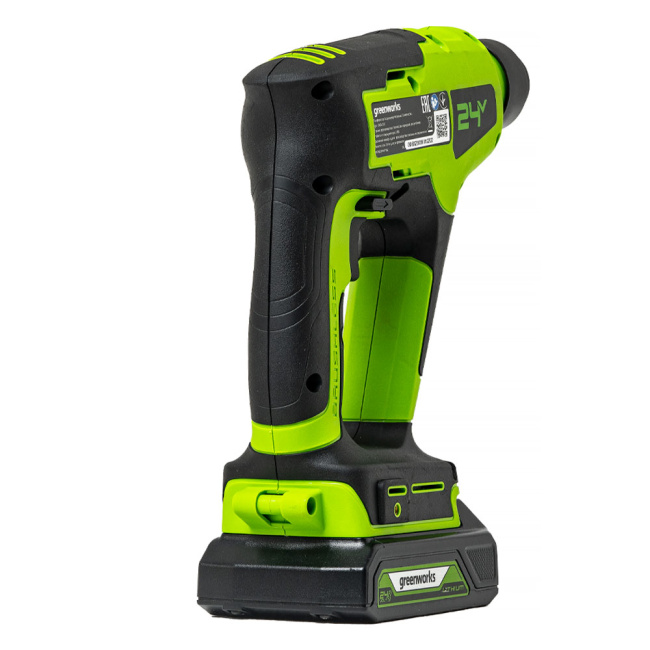 Перфоратор Greenworks GD24SDS1 24V аккумуляторный