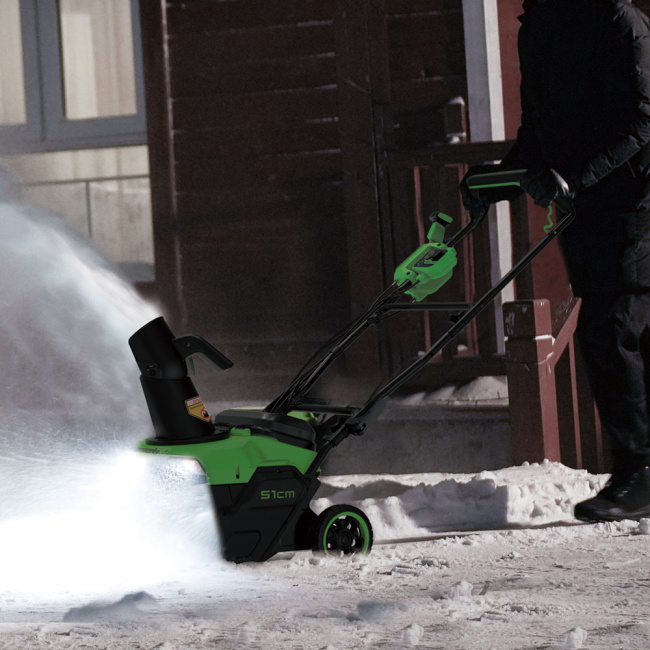 Снегоуборщик Greenworks GD40STX2 40V аккумуляторный 