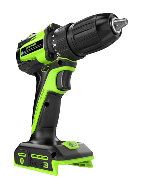 Дрель-шуруповерт Greenworks DD345 24V аккумуляторная 