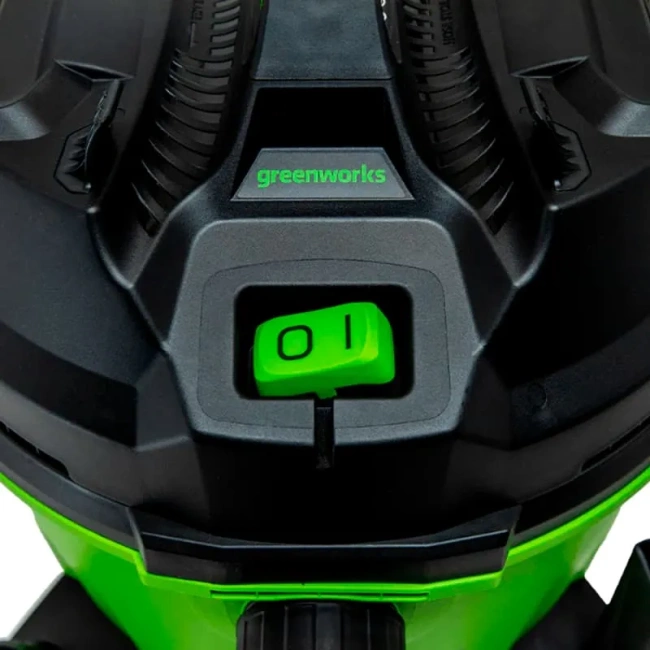 Пылесос строительный Greenworks G120WDV электрический