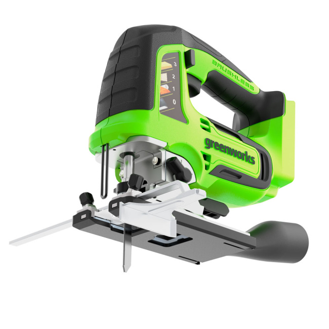 Лобзик Greenworks GD24JS120, 24V аккумуляторный