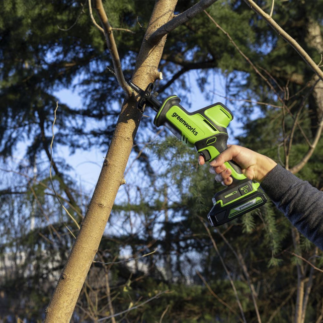 Пила сабельная Greenworks RS526 (GPT-CRS-25) 24V аккумуляторная