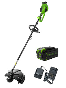 Триммер Greenworks GD40BCK4 40V аккумуляторный 