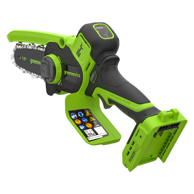 Мини-пила цепная Greenworks CS2410A 24V аккумуляторная