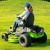 Трактор садовый бесщёточный Greenworks GC82LT107 82V аккумуляторный 