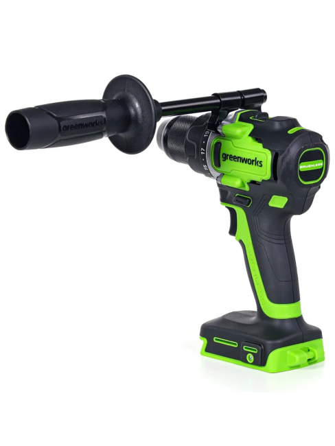 Дрель-шуруповерт Greenworks GD24DD90 24V аккумуляторная