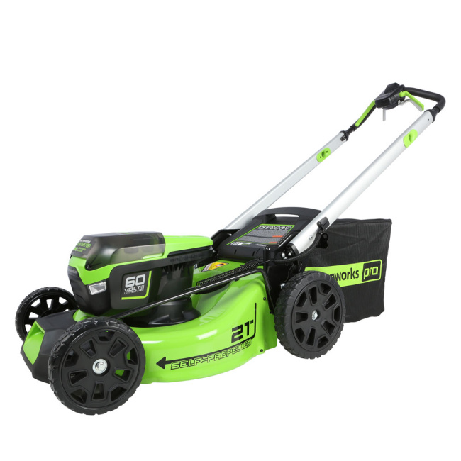 Газонокосилка самоходная Greenworks GD60LM51SP 60V аккумуляторная